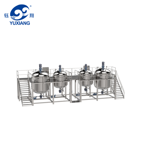 全自動均質乳化機的主鍋蓋有什么用？【鈺翔】